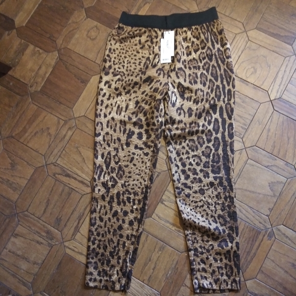 💙 {Sandro} NWT Leopard Print Blouse & Pants - Picture 4 of 8